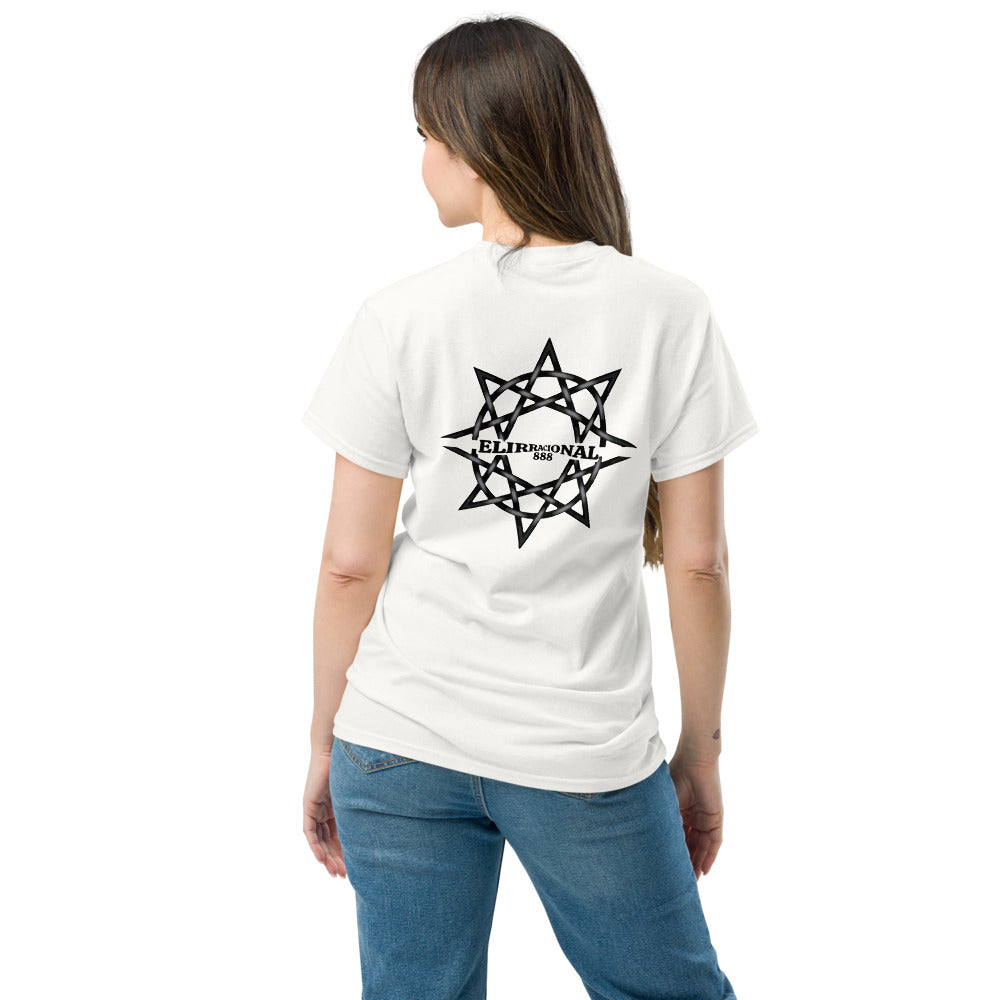 Camiseta de manga corta blanca ELIRRACIONAL888