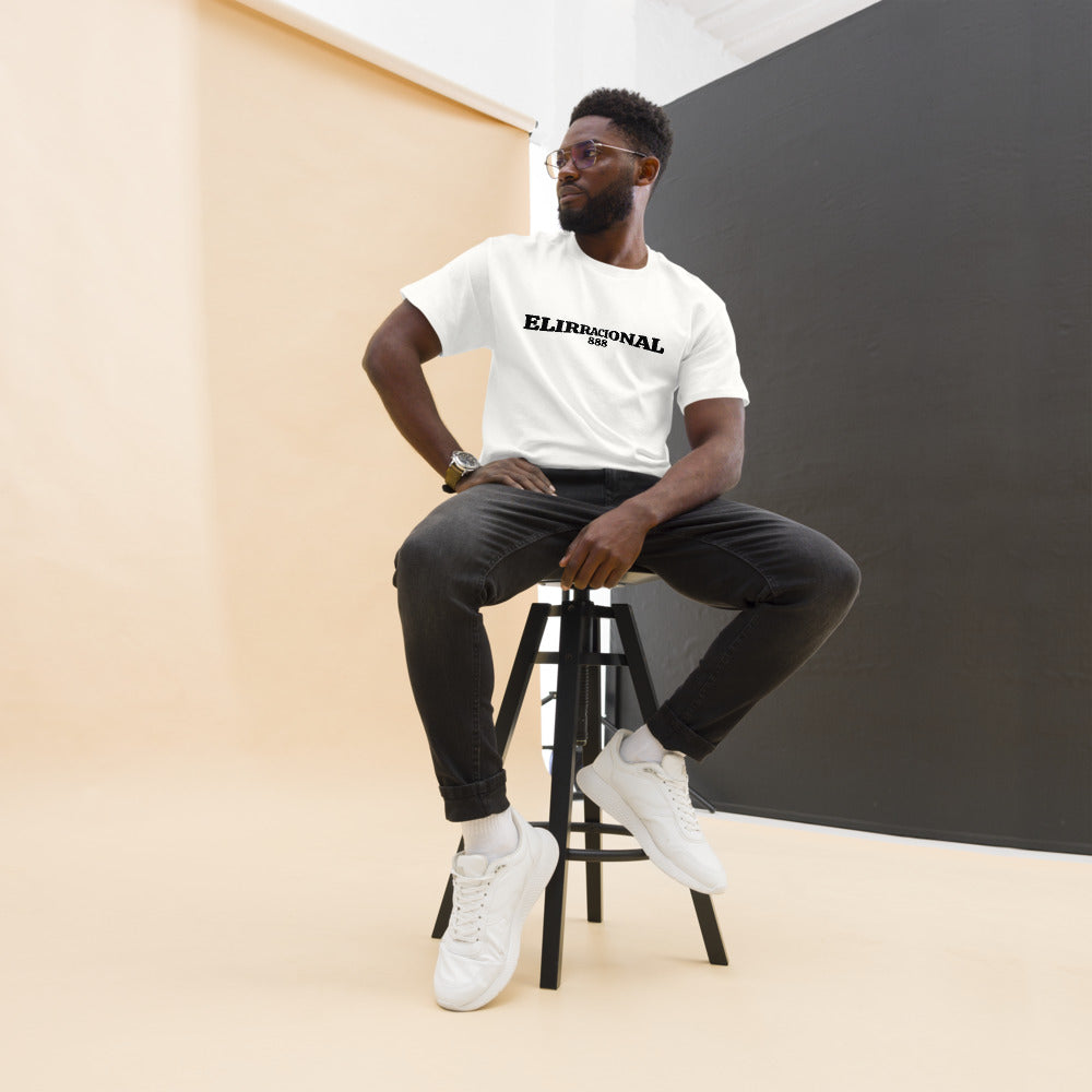 Camiseta de manga corta blanca ELIRRACIONAL888