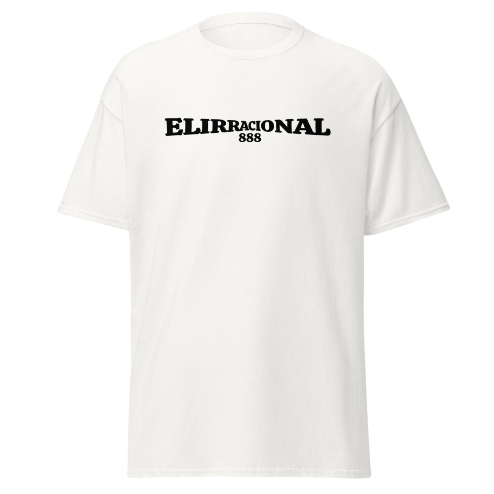 Camiseta de manga corta blanca ELIRRACIONAL888